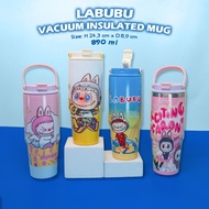 LABUBU Tumbler Carry pumpkin stainless 304 890ml LB4160