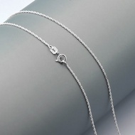 Elegant 925 Sterling Luster Necklace/"สร้อยคอเงินแท้ 925 สร้อยคอแฟชั่น ใส่แล้วไม่แพ้ เงินแท้ไม่ชุบ เ