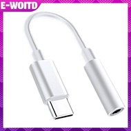 E-WOITD Type C 3.5 Ja Earphone USB C to 3.5mm AUX Headphones Adapter Audio cable  E-WOITD