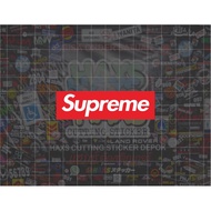 Cutting Sticker Supreme Size 7x2 For Car Motorcycles