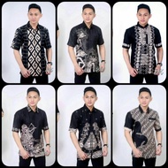 HOT SALE KEMEJA BATIK BAJU BATIK LELAKI BATIK ASLI BATIK JAWA BATIK INDONESIA BATIK MALAYSIA KEMEJA LENGAN PENDEK