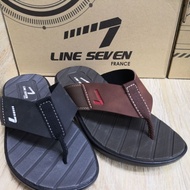 LINE SEVEN MEN'S SANDAL # 3025 # MEN'S SLIPPER # SELIPAR LELAKI # SLIP ON # NEW ARRIVAL # READY STOC