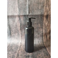 250ml black bottle 250/ ML - PUMP (Can be purchased individually)