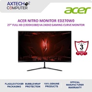 Acer Nitro ED270 W0 27" FHD VA 240Hz Gaming Monitor ( Speaker, HDMI, DP, 3 Yrs Warranty )