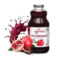 Lakewood Organic Pure Pomegranate Juice 32oz 946ml