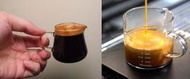 ★現貨★ 玻璃 量杯 無刻度 壺嘴 60ml  盎司 濃縮咖啡 espresso 手柄 非雙嘴 hario Tiamo