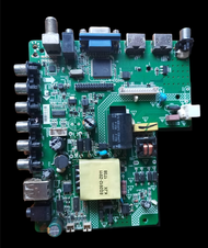 PRESTIZ LED TV COMPACT BOARD MAIN BOARD /PSU /INVERTER MODEL 32FG1100SBD AC-110-240V 50 60HZ 60W PARTS OUT