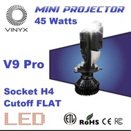 LAMPU LED V9 VINYX H4 MINI LENS PROJECTOR 36 WATT - DHIORA STORE