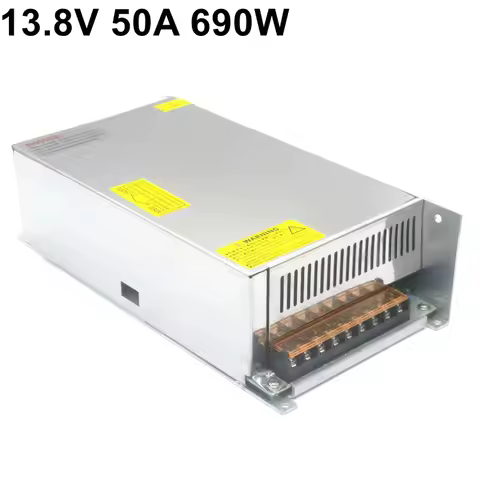 DC Voltage Regulator 13.8V 50A 690W Switching Power Supply Transformer Monitoring Security Radio Lin