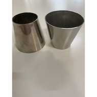 SUS304 STAINLESS STEEL TURBO EXHAUST PIPE MUFFLER ADAPTER REDUCER 51mm-76mm