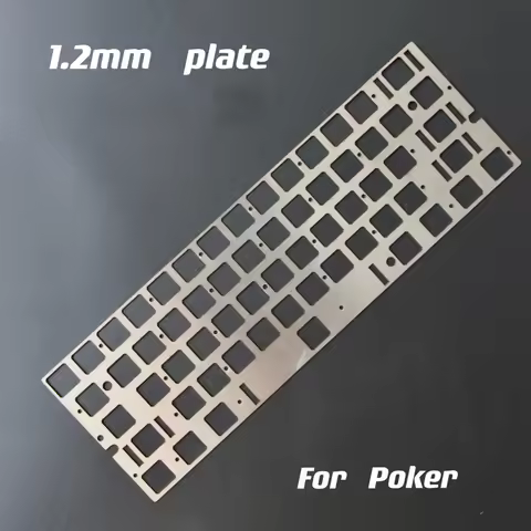 1.2mm Thickness Stainless Plate Fit to Capacitive Keyboard Compatible 60Poker M0110 NCR80 EC Keboard