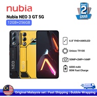 Nubia Neo 3 GT 5G(12GB+256GB)/Neo 3 5G(8GB+256GB) 100% Original Nubia Malaysia with 1 year warranty