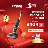 【SMART SAVER】Tineco iFloor Y3 Stretch 20kPa | 85°C Hot-Air Self Clean Layflat Floor Washer Wet Dry V
