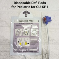 😀ออกใบกำกับภาษีได้😀 Disposable Defi Pads for Pediatric for CU-SP1 จำนวน 1 แผ่น อะไหล่ อุปกรณ์เสริม AED รุ่น CU-SP1