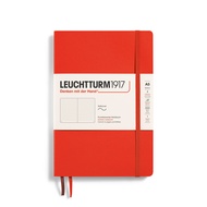德國 LEUCHTTURM1917 軟殼筆記本/ A5/ 龍蝦紅/ 方點