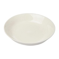 Cheng's white porcelain soup plate 8 inches