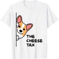 Vintage Funny Cheese Tax Retro The Cheese Tax Dog Food T-Shirt