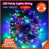 10 Meter 100 LED Twinkle Starry Fariy String Decoration Light [24Hours  Shipout]