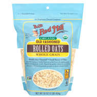 行貨 美國Bob's Red Mill有機燕麥片 454g#039521 ORGANIC OATS ROLLED #有助降低壞膽固醇#含有許多可溶性纖維