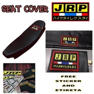▥ HONDA Wave 100-110 - JRP CARBON THAILAND SEAT COVER JRP LOGO TAHI free Sticker &amp; etiketa | COD