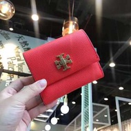 TORY BURCH  KIRA FOLDABLE MEDIUM WALLET旋扣掀蓋短夾