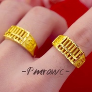 Pmrawc | Money Abacus Ring Men's Fashion Lucky Opening Abacus Ring FJ449