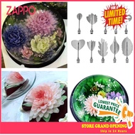 ZAPPO 10pcs Needles Decor 3D Gelatin Jelly Art Flower Jelly Art Tools Pudding Nozzle