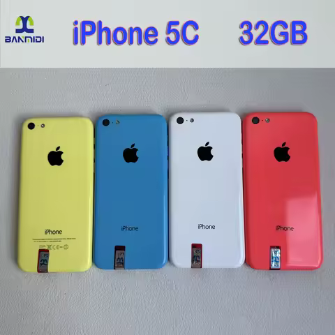 Apple iPhone 5C 3G Mobile Phone 4.0 Display Screen Dual Core CellPhone 32GB ROM Unlocked Old Phone