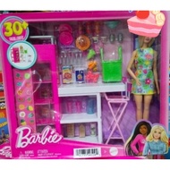Barbie doll kitchen set