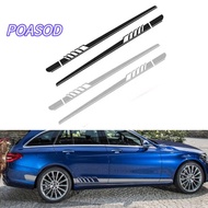 MAYSHOW Car Side Body Decals, Self-adhesive Waterproof Car Stickers, PVC Removable Car Accessories f