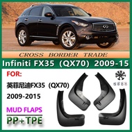 Suitable for 29-17 Infiniti FX35 Mudguard Infiniti QX70 Tire Mudguard
