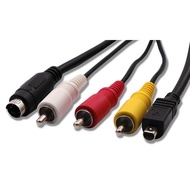 Sony VMC-15FS VMC-30FS Handycam DV Digital Camcorder DCR HDR 10-pin A/V to S-Video RCA Audio Video T