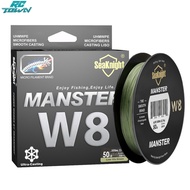 RCTOWN,2023!!150m Fishing Line Low-Visibility High-Strength Multifilament Wear-Resistant 8 Strands B