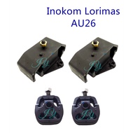 (1pcs) Inokom Lorimas AU26 FRONT REAR Engine Mounting 21811-4B021 21813-44000
