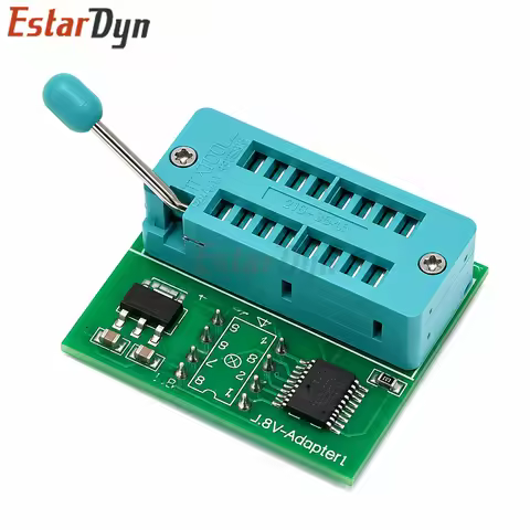Estardyn 1.8V SPI Flash Programming Adapter SOP8 DIP8 for TL866 EZP2010 EZP2013 CH341 iPhone Motherb