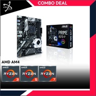 ASUS PRIME X570-P AM4 GAMING MAINBOARD COMBO RYZEN 5 3600/5500/5600/5600X/5600G/5700G/5700X/5800X/59