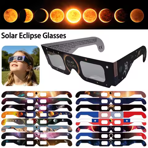 Approved Solar Eclipse Glasses Eyes Eyewear Safe Direct Sun Viewing Observe Total Eclipse Glasses Ga