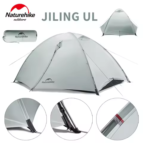 Naturehike Jiling UL Hiking Tent 4 Season Multi-window Breathable Lightweight for Camping Outdoor Ov