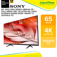 Sony 65” Inch XR-65X90J  BRAVIA XR  Full Array LED  4K Ultra HD  High Dynamic Range (HDR)  Smart TV (Google TV)
