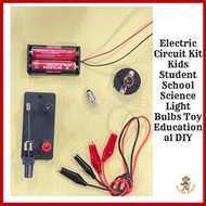 Electric Circuit Kit Kids Student School Science Light Bulbs Toy Educational DIY