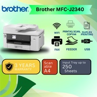 Brother MFC J2340DW A3 AIO Printer WIFI Fax Feeder J2340 Inkjet Home Small Office & Business Use