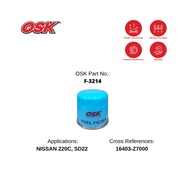 OSK FUEL FILTER FOR NISSAN 220C, SD22 16403-Z7000