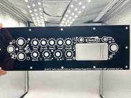 เพลทZK-MT21 ไม่ย้าย+ปรีไมค์AMP งานไฟหนา3มิล ช่องเพลท5x23cm วัดแบตดิจิตอล มีสวิตซ์ปิดเปิด VIP 16มิล แ