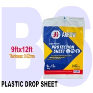 BANSOON Plastic Drop Sheet for Painting and Renovation. Drop Cloth. Protection cover.