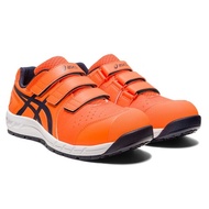 ASICS WINJOB CP112 Unisex Wide Last Velcro Tape Type Safety Protective Shoes Work 1273A056-800 Orange