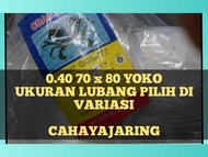 JARING IKAN 0.40 70 X 80 YOKO / JARING IKAN SENAR 0.40 JARING PENANGKAP IKAN