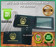 🔥LIMITED EDITION READY STOCKS🔥 PU Leather Sarung Beg Kad - Beg KEANGGOTAAN RELA Card Holder
