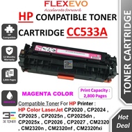 Magenta Compatible 304A CC533A CC 533A 533A Toner Cartridge for CP2020 CP2024 CP2025 CP2025n CP2025d