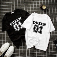 Queen 01 loose form unisex t-shirt, stylish and unique, thick and smooth fabric 2019T1378