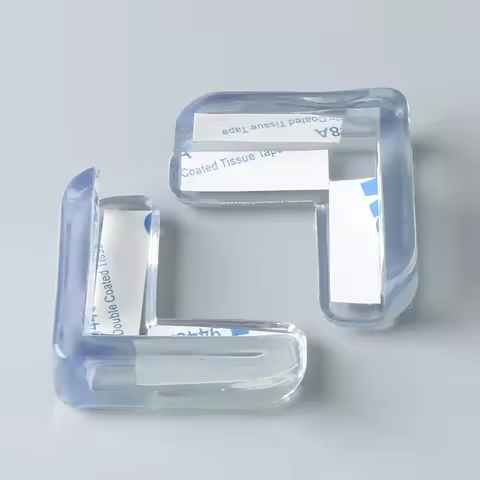 Household Clear Corner Safety Guard, Silicone Anti-Collision Sharp Corner Protector, Durable Table F